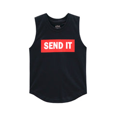 SEND IT BOYS MUSCLE TEE